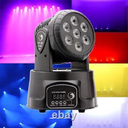 10Pcs RGBW Moving Head Stage Lighting 105W LED DJ DMX Beam Bar Disco Party Light