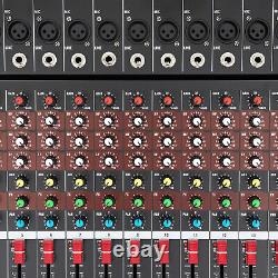 16 Channel Professional Powered Mixer Power Mixing 16 DSP USB NEW