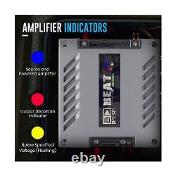 1-Channel Vehicle Audio Amplifier 3000 Watts High-Powered Mono Bass Amplifi