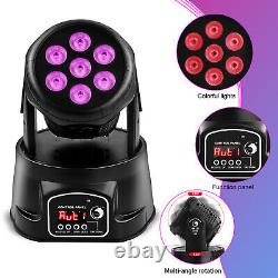 4X 105W RGBW LED Moving Head Light Beam DMX Stage Lighting Party Disco DJ Lights