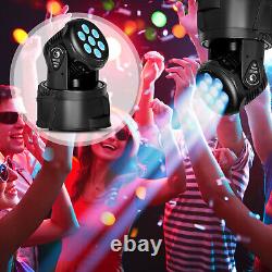 4X 105W RGBW LED Moving Head Light Beam DMX Stage Lighting Party Disco DJ Lights
