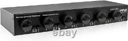 6 Channel High Power Stereo Speaker Selector with Volume Control, Rugged and Dur