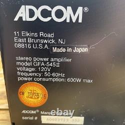 Adcom gfa 545 II Amplifier High Current Stereo Amp