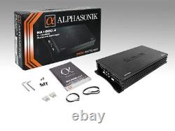 Alphasonik NA1600.4 Neuron Series 1600 Watts Max 4-Channel Car Amplifier