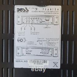 BOSS Systems PD5000 Phantom D Series Monoblock Car Audio Power Amplifier