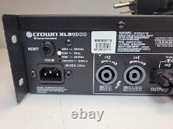 Crown XLS1000 2-Channel High-Density Power Amplifier 350W Rack Mountable