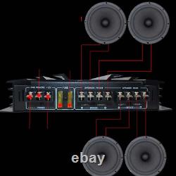 DI car audio subwoofer four-channel power amplifier 4 channel high-power power a