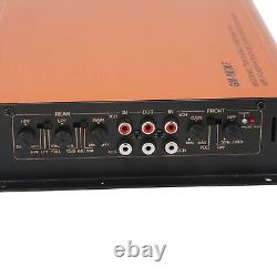 DSP Amplifier 6800W High Power 4 Channel Bridgeable Metal Audio System