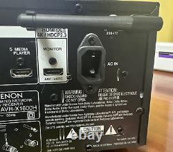 Denon AVR-X1600H 7.2 Channel 4K Ultra HD AV Receiver NO POWER CORD