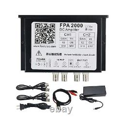 FPA2000-50W High Power Amplifier Signal Generator Dual Channel DC Amplifier os67