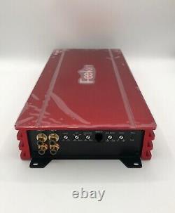 Feelart RE-1500.1 1-Channel Power Amplifier Elite Audio Performance (Red)