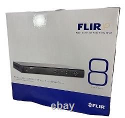 Flir DNR408P2P 8 Channel 2TB POE NVR Surveillance Security System, Flir Cloud