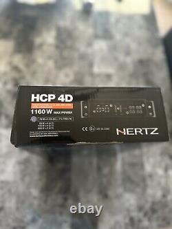 Hertz HCP 4D 1160 Watts D Class 4 Channel Car Audio Amplifier New In Box