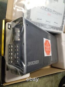 KICKER 46CXA6605T CXA660.5 660w 5-Channel Car Amplifier Class A/B+Class D Amp