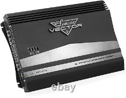 Lanzar 4-Channel High Power MOSFET Amplifier Slim 2000 Watt Bridgeable Mono St