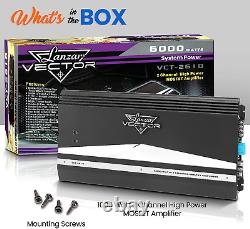 Lanzar car Amplifier Audio Mono Stereo 2 Channel High Power 6000 Watt VCT2610