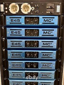 MC2 E45 E-Series 2 Channel Lightweight High Power Touring Amplifier 110V 15A