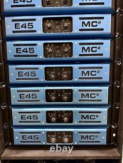 MC2 E45 E-Series 2 Channel Lightweight High Power Touring Amplifier 220V 20A