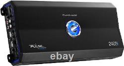 Powerful Planet Audio Amp 2400W, 4 Channel, Subwoofer Compatible, MOSFE