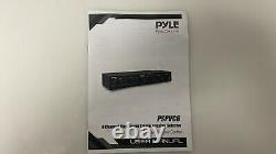 Pyle PSPVC6 6 Channel High Power Stereo Speaker Selector WithVolume Control, R-1