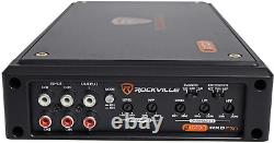 RXD-F30 Micro Car/Atv Amplifier 2400W Peak 4 Channel 4X150W RMS