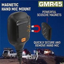 Rugged Radios GMR45 High Power GMRS Mobile Radio FRS Jeep Camping Trail Offroad