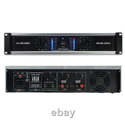 SYS-2000 High Power Amplifier Dual Channel 2000 Watts Peak Output for Disto