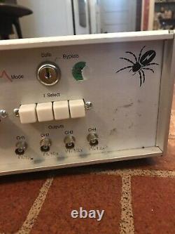 Spider SNL-KP24W 4-channel High Power/Frequency Amplifier Good Used Working