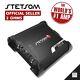 Stetsom Hl 1200 2 Ohms Amplifier 1200.4 Amp 4 Channel Power Car 3-5 Day Delivery