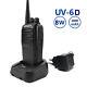 Uv-6d Walkie Talkie 16 Channel High Power Long Uhf Band Two Way Radio