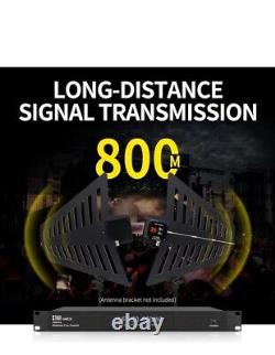 Xtuga GA816 10 Channel UHF Wireless Antenna Distribution System Active 360° Omni